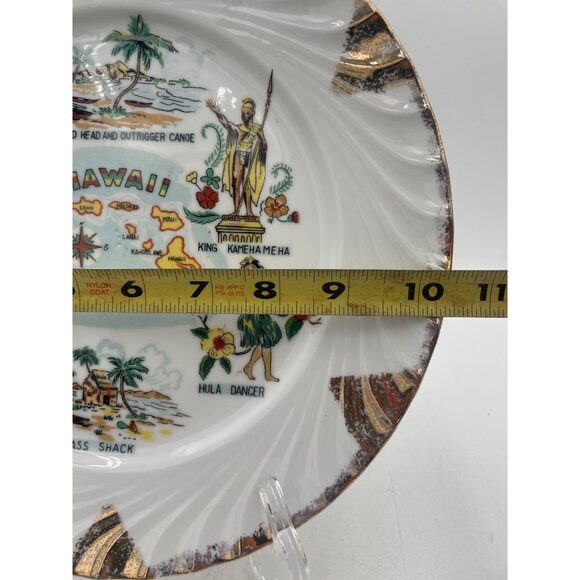 Mississippi Souvenir Plate Featuring State Landmarks & Vintage Charm - Picture 11 of 11